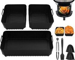 Heißluftfritteuse Zubehör für Cosori Dual Blaze TwinFry XXL 10L, Ninja Af500EU 5