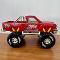 Tonka Hasbro Vintage Funrise Red Racing 12"" Monster Truck 2002 guter Zustand