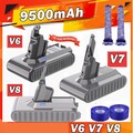 9000mAh Akku Für Dyson V6 V7 V8 V10 Animal Staubsauger SV10 SV11 Filter