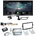 Kenwood DNX-5190DABS CarPlay Android Auto DAB+ Einbauset für Renault Trafic 3