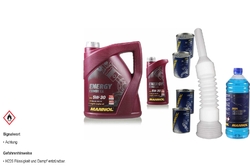 5L MANNOL Energy Combi LL 5W-30 API SN/CF Motoröl inkl. Additiv Auslaufschlauch