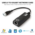 USB3.0 auf RJ45 USB LAN Netzwerkadapter 10/100/1000Mbps Ethernet Gigabit Adapter