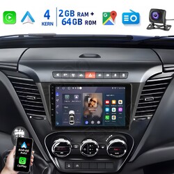 2+64G 9" Autoradio Für Iveco Daily 2014-2021 Android14 Apple Carplay +Kam GPS FM