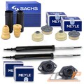 2x STOßDÄMPFER +MEYLE DOMLAGER HINTEN FÜR BMW E81 E82 E88 E90 E91 E92 E93