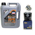 Motoröl Set 5W-30 5 Liter + Ölfilter SM 121 + Schraube für Hyundai Mitsubishi