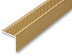 Treppenwinkel 43x43 mm Treppenprofil Treppenkantenprofil Alu Stufenprofil ≤1,70m