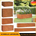 Cortenstahl Hochbeet Pflanzbeet Gemüsebeet Gartenbeet Pflanzkasten Blumenbeet