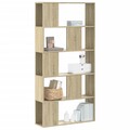 Bücherregal Raumteiler Standregal Aktenregal Regal 5 Böden Holzwerkstoff vidaXL
