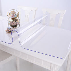 Tischdecke Tischfolie Schutzfolie Tischschutz Folie transparent 2.5 mm Glasklar Made Germany/ geeignet für den Kontakt mit Lebensmittel