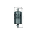 Kraftstofffilter MAHLE KL 14 für Alfa Romeo Opel Citroën Peugeot Fiat Lancia Fso