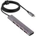 Renkforce RF-USBCH-200 1+4 Port USB-C® (USB 3.2 Gen 1) Multiport Hub mit