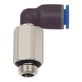 Riegler L-Steckverschraubung »Blaue Serie« lang drehbar G 1/8 a. Ã˜ 6mm