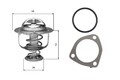 GATES Thermostat Kühlmittel TH31276G1 für MITSUBISHI 77 PAJERO NISSAN SUNNY 3 7