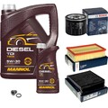 BOSCH inspektionspaket 6 L MANNOL DieseL TDI 5W-30 für Renault Clio III 1.5 dCi