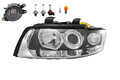 Scheinwerfer Halogen passend für Audi A4 8E 11/00-11/04 H7 H7 Li. Nebel Leuchtm.