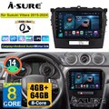 DAB+ 4+64GB Android 14 Autoradio Carplay GPS Navi für Suzuki Vitara LY 2015-2024