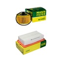 MANN-FILTER Ölfilter Luftfilter für Renault Clio V 1.0 TCe 100 Captur II Nissan
