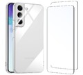 Schutz Hülle für Samsung S24/Plus/Ultra TPU Case  und 2 Stück HD Schutzglas