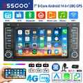 Für VW T5 Transporter Multivan Carplay 6+128G Android14 Autoradio GPS RDS 4G Kam
