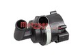 METZGER Zusatzwasserpumpe Wasserumwälzpumpe 2221054 für VW GOLF VI (5K1)