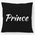 Kissen Prince Schriftzug Deko Kopfkissen Geschenkidee Souvenir Präsent Wichtelge