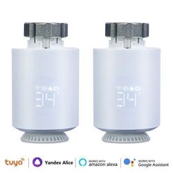 SMART Heizkörper Thermostat Set Ventil Heizung Alexa Google WLAN App Tuya Zigbee