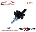 STOSSDAMPFER STOßDÄMPFER 2 STÜCK PAAR VORNE MAXGEAR 11-1142 2PCS A NEU