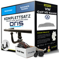 Für VW Golf VII Kombi Typ BA5 Anhängerkupplung abnehmbar +eSatz 13pol 13-21 NEU