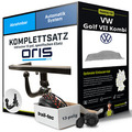 Anhängerkupplung ORIS abnehmbar für VW Golf VII Kombi +E-Satz NEU ABE