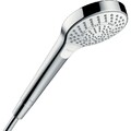 hansgrohe Croma Select S Multi Handbrause 26801400 weiß chrom, EcoSmart 9 l,