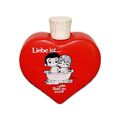 Vintage Liebe Ist Shampoo Flasche - 1970 Herz Form Geschenk United Feature 70s