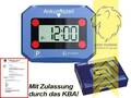 ProPark Elektronische Auto Parkscheibe Parkuhr Digital Blau mit KBA Zulassung