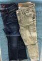 STREET ONE - Jeans - 29/30 - Doppelpack - Blau und Khaki - wenig getragen ***