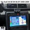DAB Autoradio Für Audi A4 8E 8H B6 B7 2000-09 Carplay Android13 GPS NAVI USB 32G