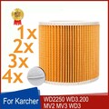 1-4x Patronen Filter für Kärcher WD 2 WD 3 WD 3 WD 3P Erweiterungssatz HOT