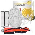 Zubehör Set, Ersatzteile Kit für Dreame W10 u. W10 Pro (Pads, Filter, Bürsten)