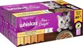 Whiskas 1+ Katzennassfutter Ragout Geflügel Auswahl in Gelee  40x85g (1 Packung)