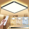 24W LED Deckenlampe Deckenleuchte Panel Schlafzimmer Wohnzimmer Flur lampe