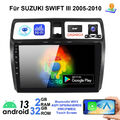 Carplay Android13 DAB+ Autoradio BT Navi RDS Kamera Für SUZUKI SWIFT III 2005-10