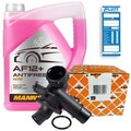 NRF Thermostat Kühlmittel 725021 + 5L Mannol AG12 Frostschutz Rot