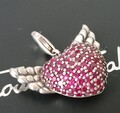 Thomas Sabo Herz mit Flügel groß Zirkonia Kettenanhänger Silber 925