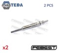 23642-007 GLÜHKERZE GLÜHKERZEN FEBEST 2PCS FÜR VW CRAFTER 30-50,PASSAT B6