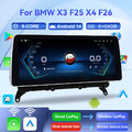 12,3'' 8-Kern Android 14 Autoradio Für BMW X3 F25 X4 F26 Carplay GPS BT SWC WIFI