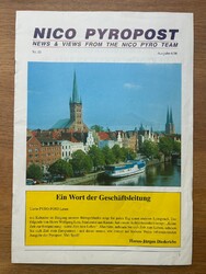 NICO Feuerwerk PYROPOST Ausgabe 06 1996 Vintage Moog Rarität Silberhütte