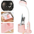 Schreibtischlampe Kinder Nachttischlampe LED Dimmbare Tischlampe mit Stifthalter