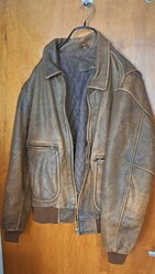 Louis  Motorrad Lederjacke  Größe L - 80iger