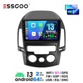 Android13 9" Carplay Autoradio GPS NAVI RDS BT WIFI FM Für Hyundai i30 2006-2011