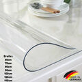 Tischfolie 2 mm Schutzfolie Tischdecke Tischschutz Folie Transparent Klar PVC⭐⭐⭐