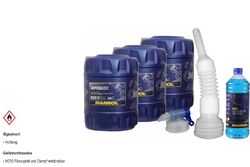 60L MANNOL Defender 10W-40 API SL/CF Motoröl MN7507-20 inkl. Auslaufhahn 
