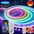 12V Neon LED Strip Streifen Flex Schlauch diffus Lichtband Dimmbar Wasserdicht